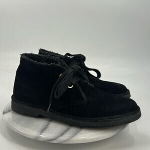 Eric Michael black suede made in Spain ankle boots